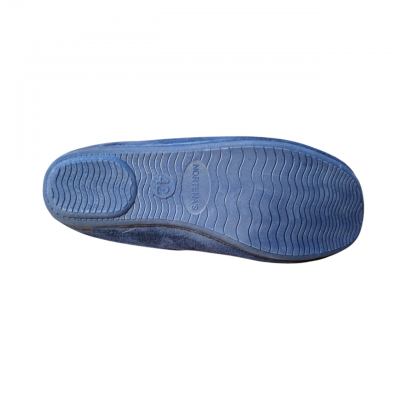 Zapatillas casa Norteñas 48-148 punto forro borreguito Marino piso goma antideslizante Zapatillas casa Norteñas 48-148 punto forro borreguito Marino piso goma antideslizante