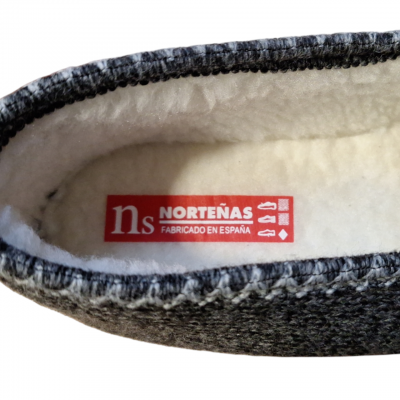 Zapatillas Norteñas 48-440 punto forro interior lana borreguito Zapatillas Norteñas 48-440 punto forro interior lana borreguito