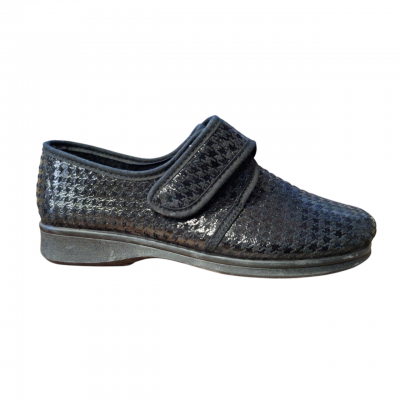 Zapatillas Campello 5580 anchas velcro Brillo Zapatillas Campello 5580 anchas velcro Brillo