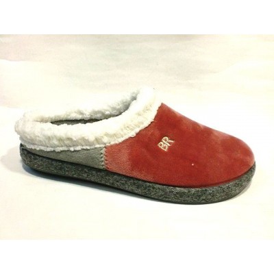 Zapatillas de casa Biorelax by Cosdam plantilla extraible piso huella Malva Zapatillas de casa Biorelax by Cosdam plantilla extraible piso huella Malva