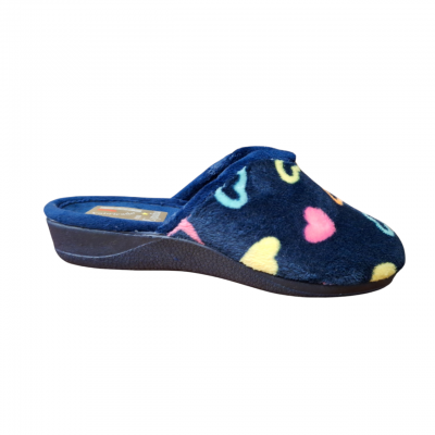 Zapatillas Andrea 411 Corazones Marino Zapatillas Andrea 411 Corazones Marino