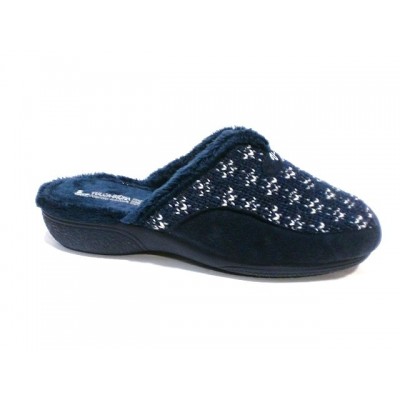 Zapatillas cuña Vulca Bicha 4742 punto Marino