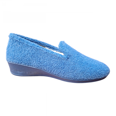 Zapatillas casa cuña Muyter 700 Rizo Azul Zapatillas casa cuña Muyter 700 Rizo Azul