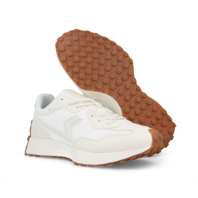 Zapatillas Deportivas Paredes Berzosa Blanco piso goma rugosa Zapatillas Deportivas Paredes Berzosa Blanco piso goma rugosa