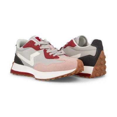 Zapatillas Deportivas Paredes Dorna Rosa detalle talón Zapatillas Deportivas Paredes Dorna Rosa detalle talón