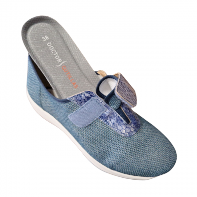 Deportivas Dr. Cutillas 39211 Velcro Azul plantilla extraíble Deportivas Dr. Cutillas 39211 Velcro Azul plantilla extraíble
