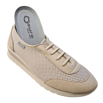 Deportivas Muro 908 Rejilla Beige plantilla extraíble Deportivas Muro 908 Rejilla Beige plantilla extraíble