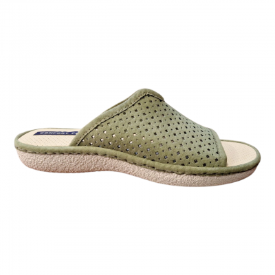 Zueco J´Ortega 4023 Confort Picado Kaki Zueco J´Ortega 4023 Confort Picado Kaki