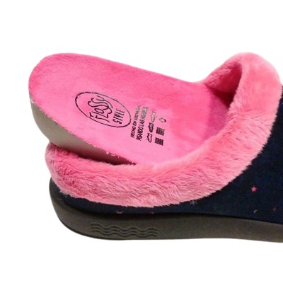 Zapatillas divertidas originales Flossy La mejor Madre del mundo con suela extraíble