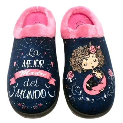 Zapatillas divertidas originales Flossy La mejor Madre del mundo