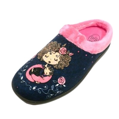 Zapatillas de casa mujer La mejor Madre del mundo Flossy