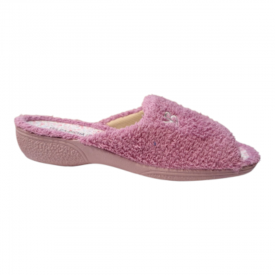Zapatillas casa Vulca Bicha 4711 Rizo puntera abierta Chicle Zapatillas casa Vulca Bicha 4711 Rizo puntera abierta Chicle
