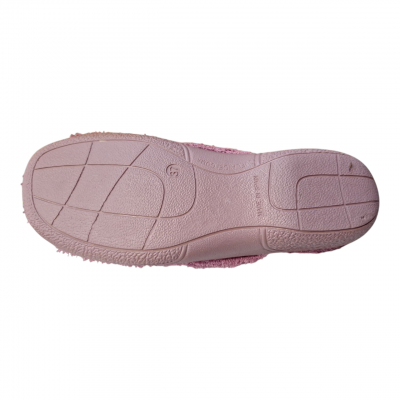 Zapatillas casa Vulca Bicha 4711 Rizo puntera abierta Chicle piso goma Zapatillas casa Vulca Bicha 4711 Rizo puntera abierta Chicle piso goma