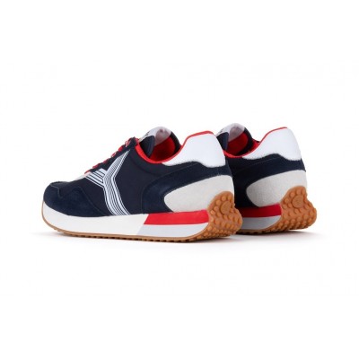 Deportivas Yumas Dawson Marino detalle en talon Deportivas Yumas Dawson Marino detalle en talon