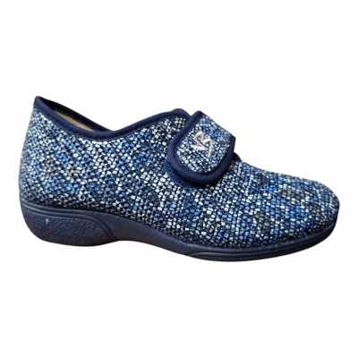 Zapatillas casa / calle Vulca Bicha 4795 velcro Serpe Marino