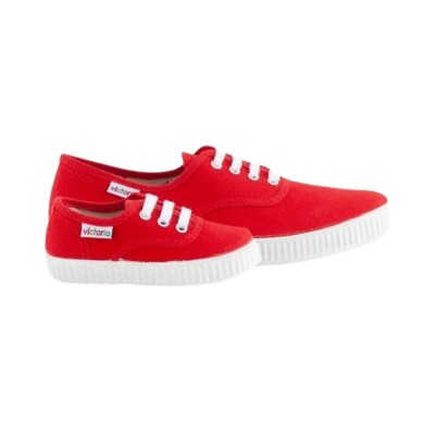 Zapatillas VICTORIA 6613 Inglesa Lona Rojo Zapatillas VICTORIA 6613 Inglesa Lona Rojo