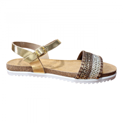 Sandalias Hecho en España 785 piel bio Oro Sandalias Hecho en España 785 piel bio Oro