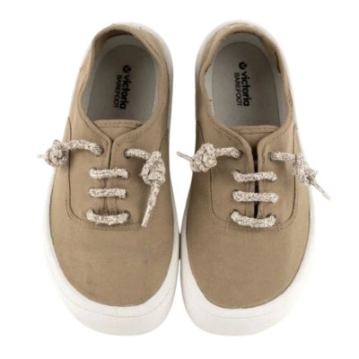 Zapatillas Victoria OLMO BAREFOOT LONA TINTADA Laurel Certificadas Drec