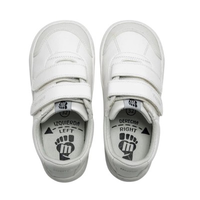 Deportivas Niños Mustang 48941 Free Barefoot Color Blanco