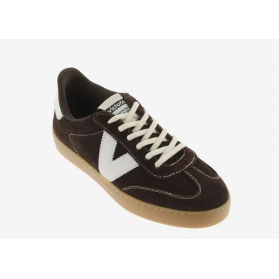 Zapatillas Victoria 1126218 Berlín Ciclista Serraje & Contraste Chocolate goma caramelo