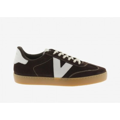 Zapatillas Victoria 1126218 Berlín Ciclista Serraje & Contraste chocolate