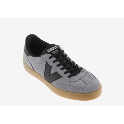 Zapatillas Victoria 1126219 Berlín Ciclista Serraje Gris suela caramelo
