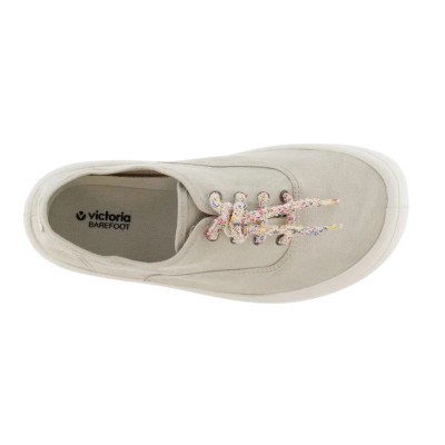 Zapatillas Lona Mujer Victoria OLMO BAREFOOT Color Hielo