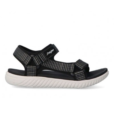 Sandalias J´hayber Oelosa playa nylon negro
