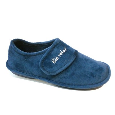 Zapatillas de casa Biorelax by Cosdam Velcro Marino