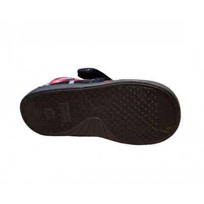 Zapatillas casa abotinada con velcro Vulca-Bicha Spider piso de goma