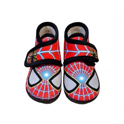 Zapatillas casa abotinada con velcro Vulca-Bicha Spider