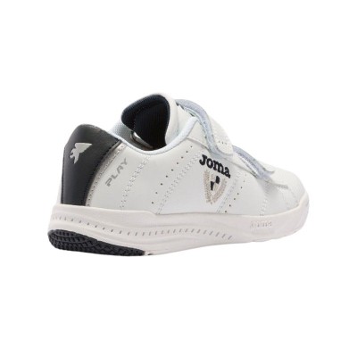 Deportivas Joma Play velcro y puntera goma blanco navy