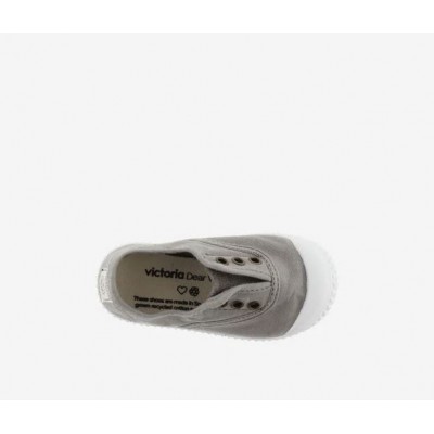 Inglesita elasticos empeine puntera goma Victoria 6627 Gris