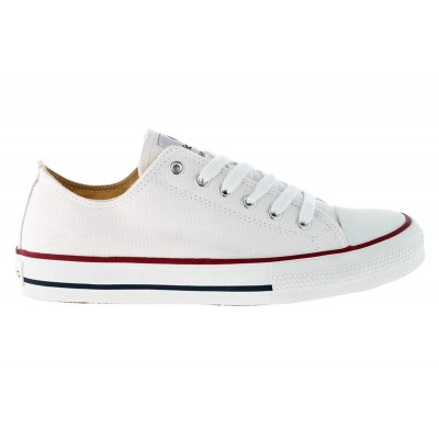 Zapatillas lona Basket Victoria 6550 Blanco