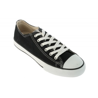 Zapatillas lona Basket Victoria 6550 Negro
