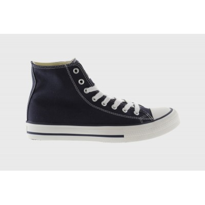 Zapatillas lona botin basket VICTORIA 6500 Marino
