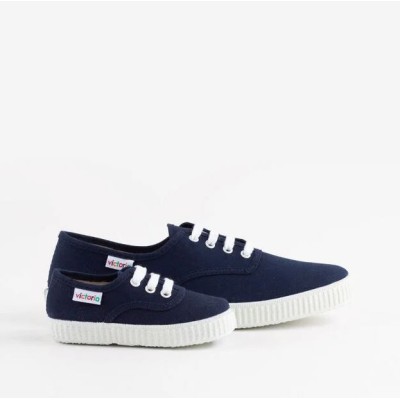 Zapatillas VICTORIA 6613 Inglesa Lona (20-29) Marino