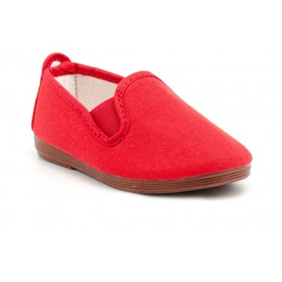 Zapatilla lona Javer 55 Kung-Fu elásticos Rojo