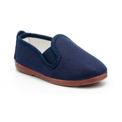 Zapatilla lona Javer 55 Kung-Fu elásticos Marino