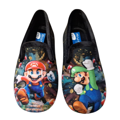 Zapatillas casa Muro 9608 (25-35) INF Mario Bros y Luigi