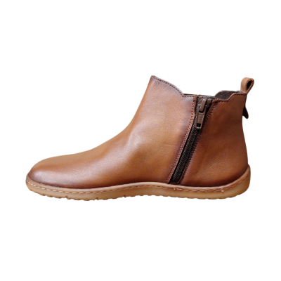 Botín Barefoot Vivant V2752 piel Cuero cremallera interior