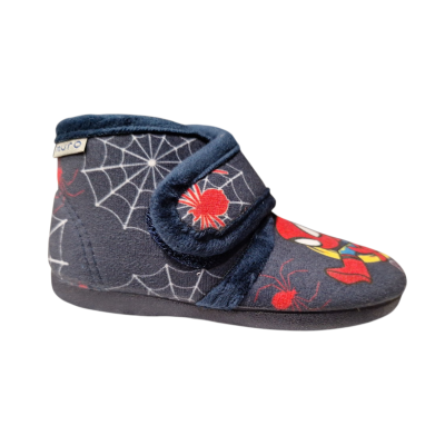 Zapatillas casa Muro 1808 abotinadas Spider ajuste velcro