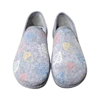 Zapatillas casa Salvi 03L-000 Bosque Gris