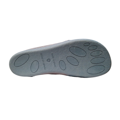 Zapatillas casa Batilas XL98/283 Barefoot respetuosas marino piso goma