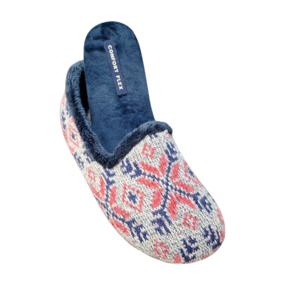 Zapatillas casa J´Ortega 2912 punto cerrada plantilla extraíble