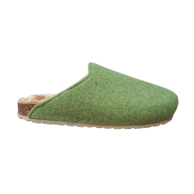 Zueco Artepelle 44412 Fieltro Verde
