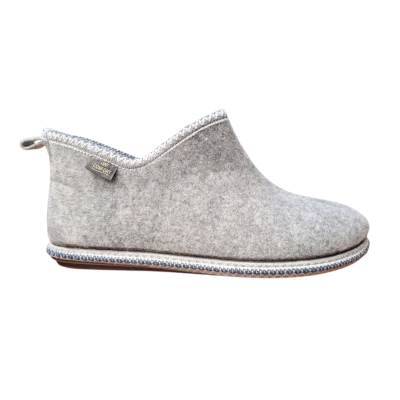 Zapatillas casa CM Confort 50379 abotinada fieltro Gris
