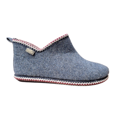 Zapatillas casa CM Confort 50379 abotinada fieltro Marino