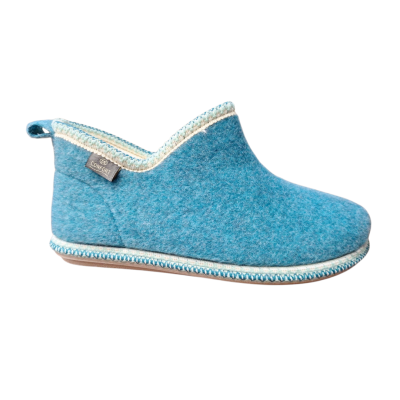 Zapatillas casa CM Confort 50371 abotinada fieltro Verde