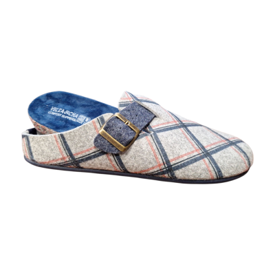 Zapatillas casa Vulca Bicha 896 fieltro rombos...